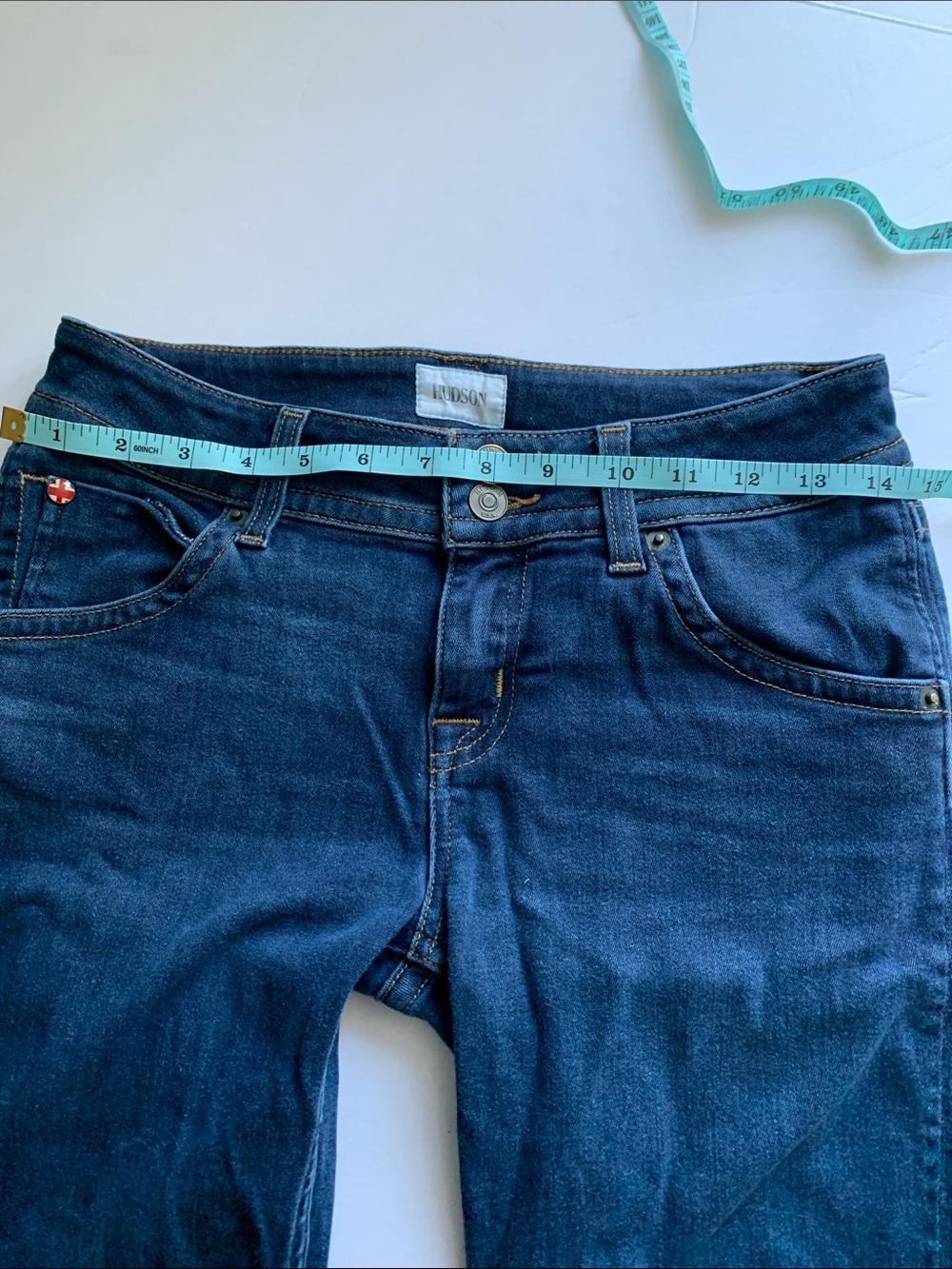 Women's Hudson size 29 Blue Denim Shorts - Picture 10 of 11